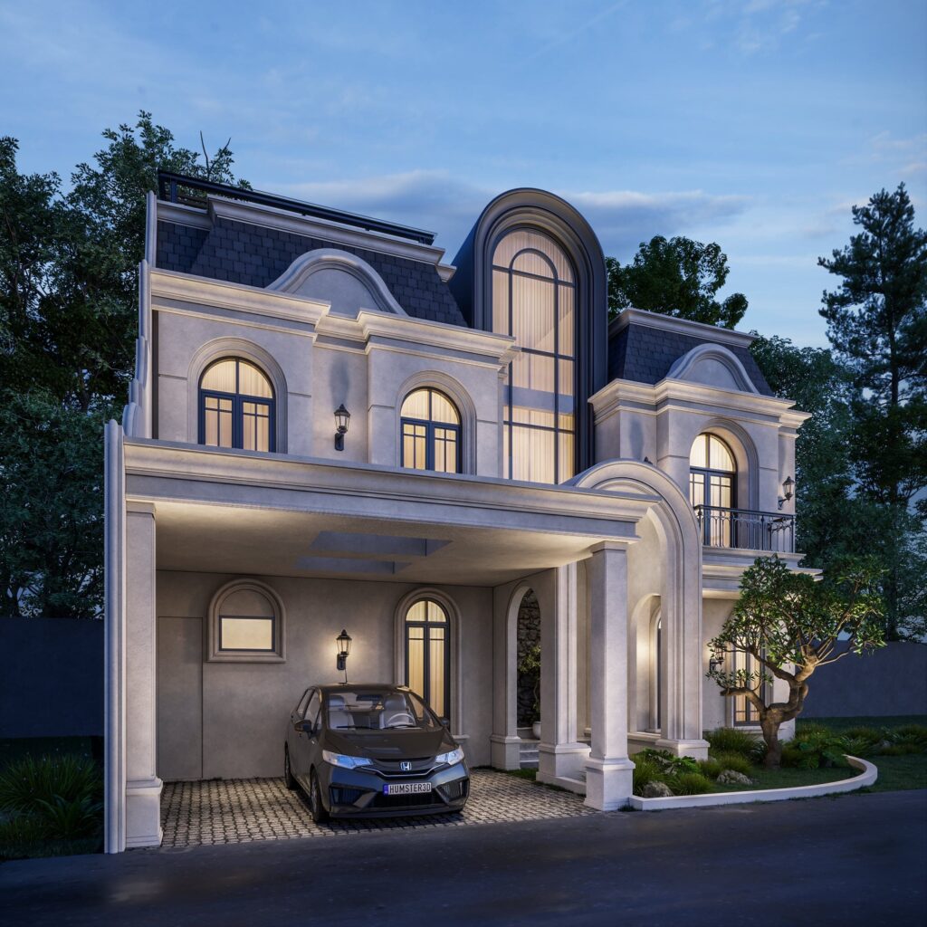 Desain rumah klasik