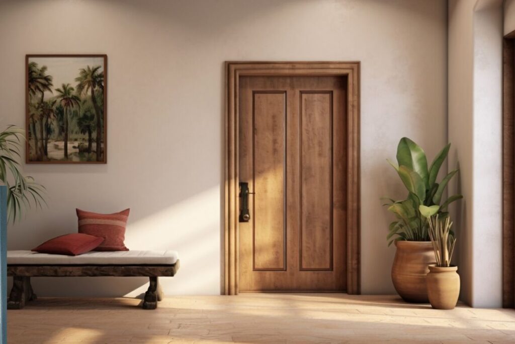 jenis pintu rumah dari kayu