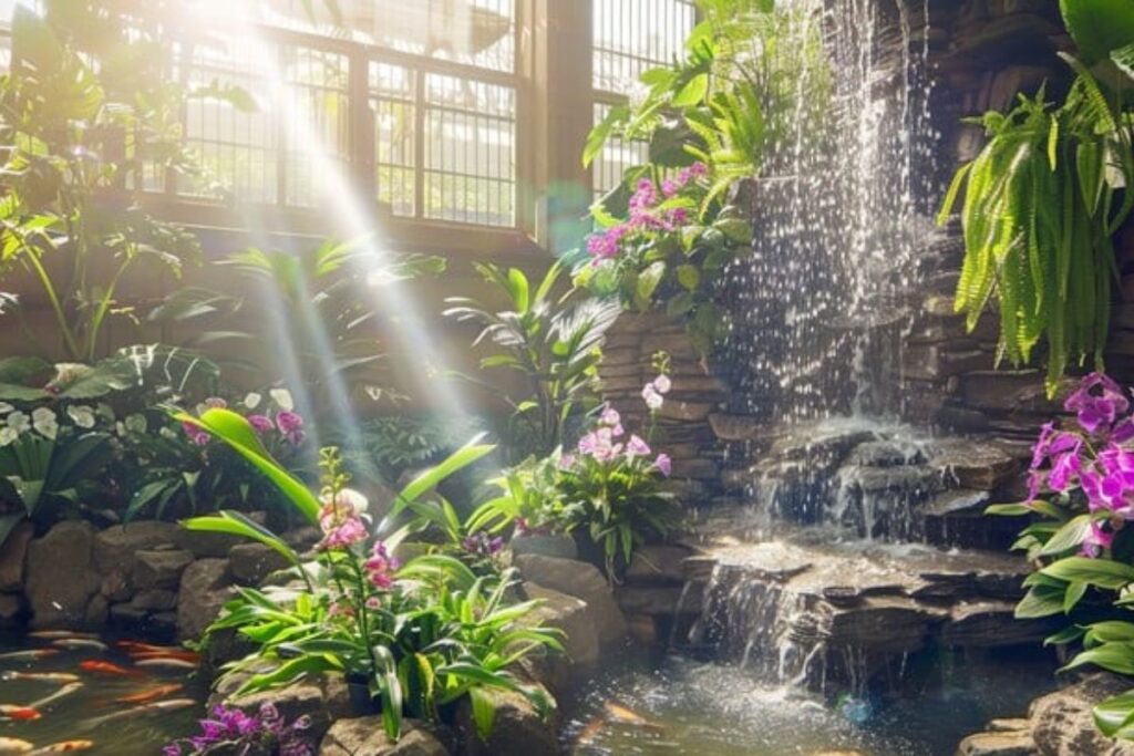 Taman indoor untuk kesan asri