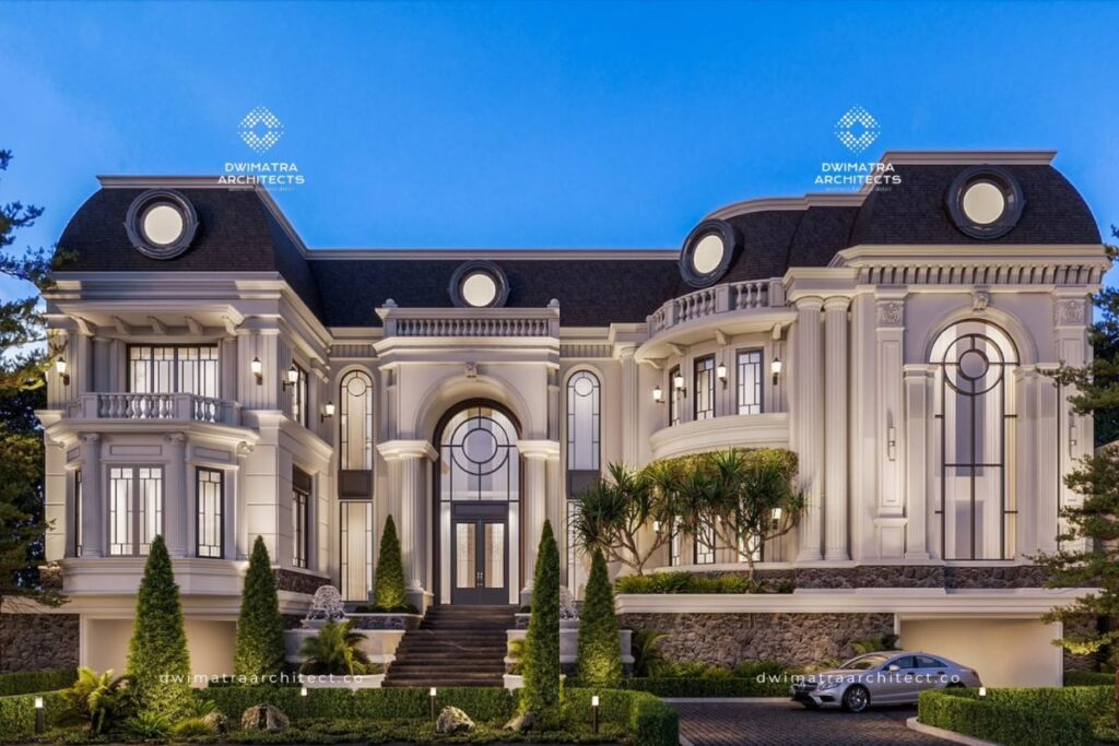 Desain rumah super mewah 2 lantai