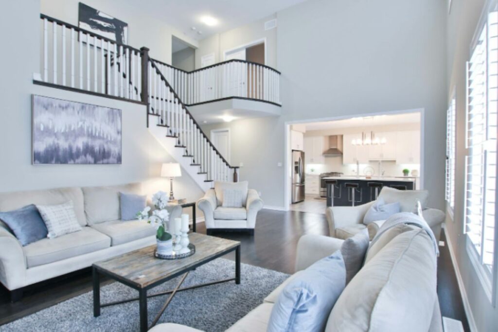 inspirasi desain rumah type 36 split level