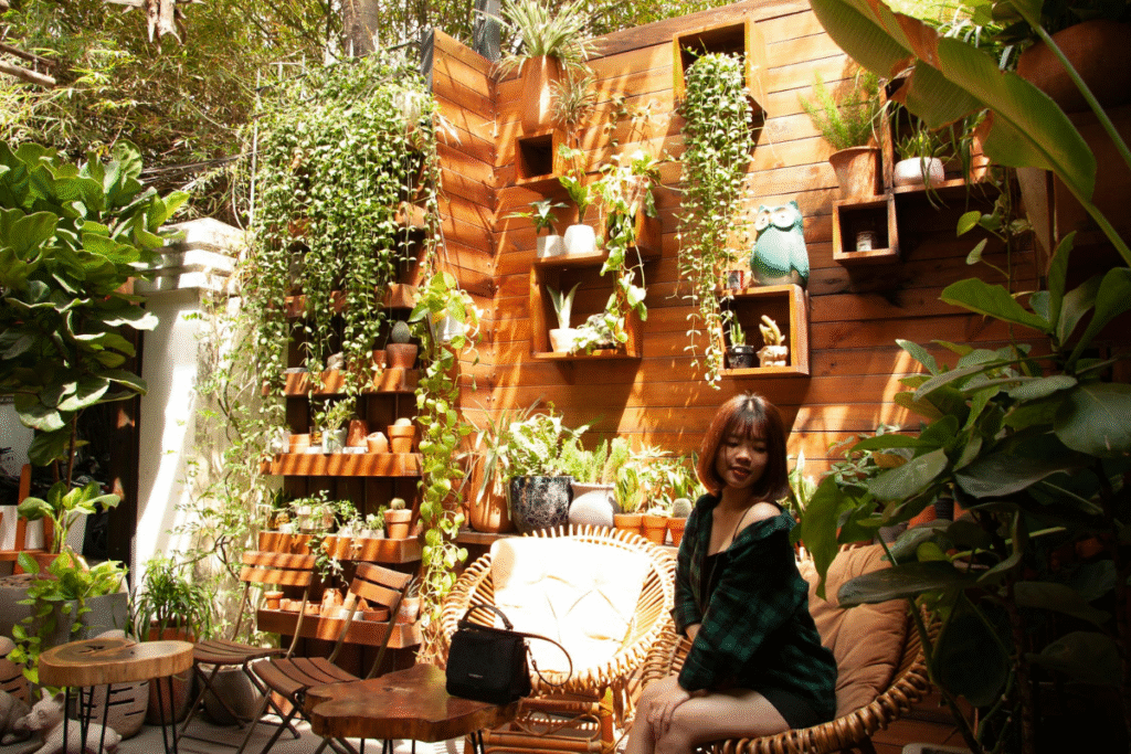 7 ide taman belakang  rumah