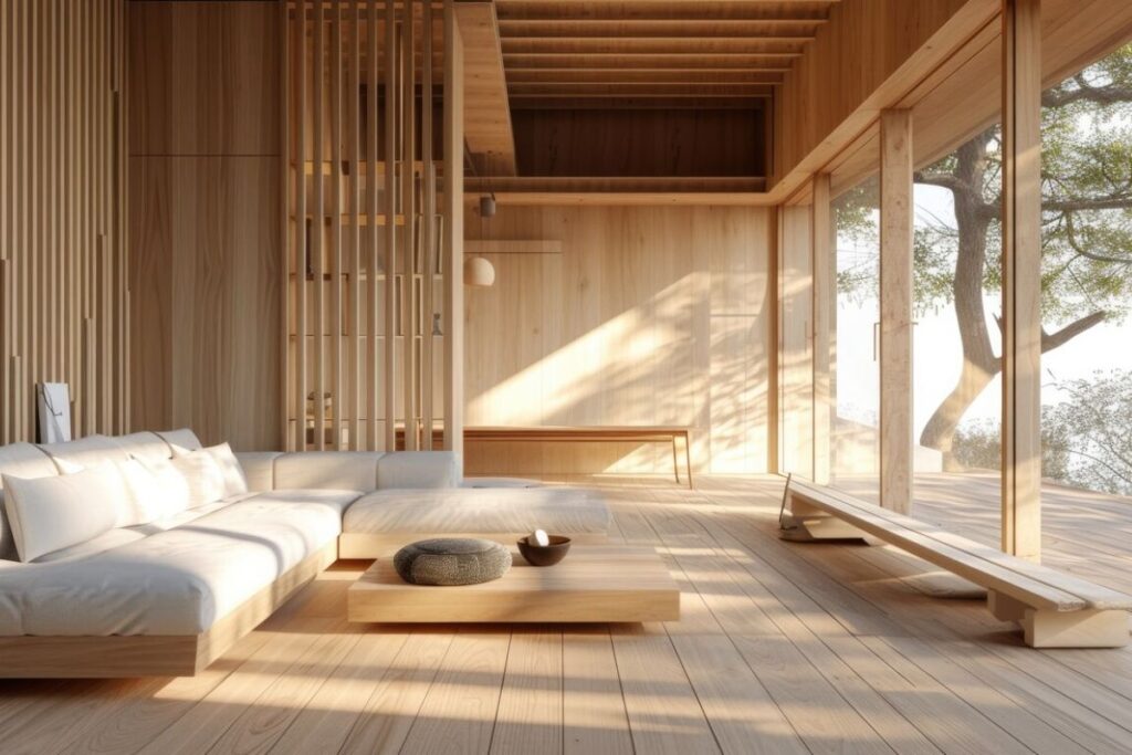 inspirasi desain rumah kayu minimalis