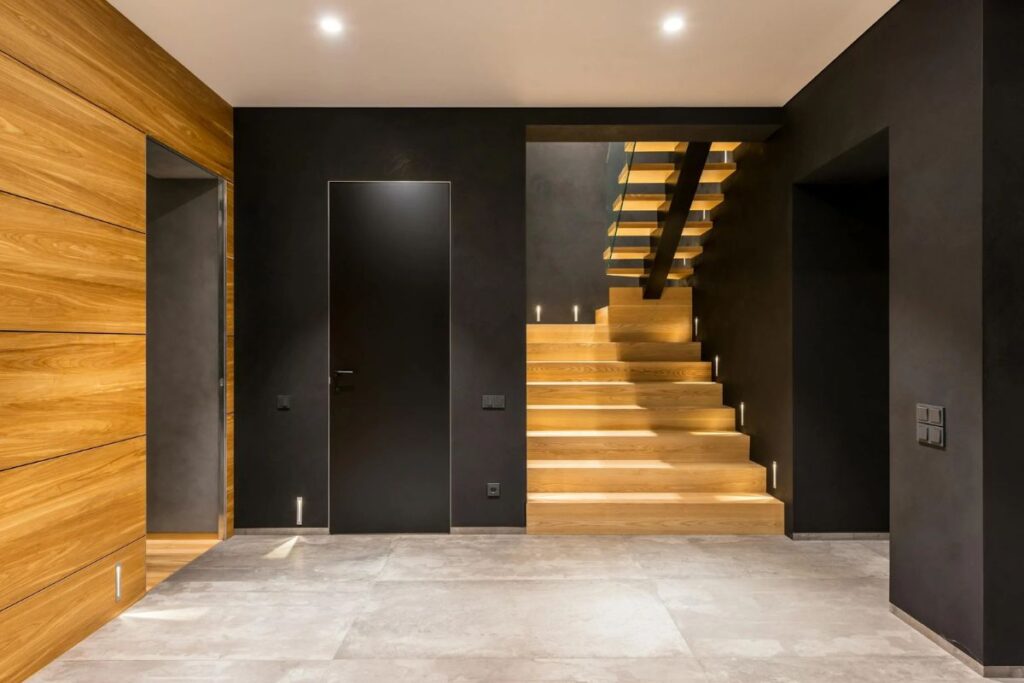 ide desain tangga rumah modern
