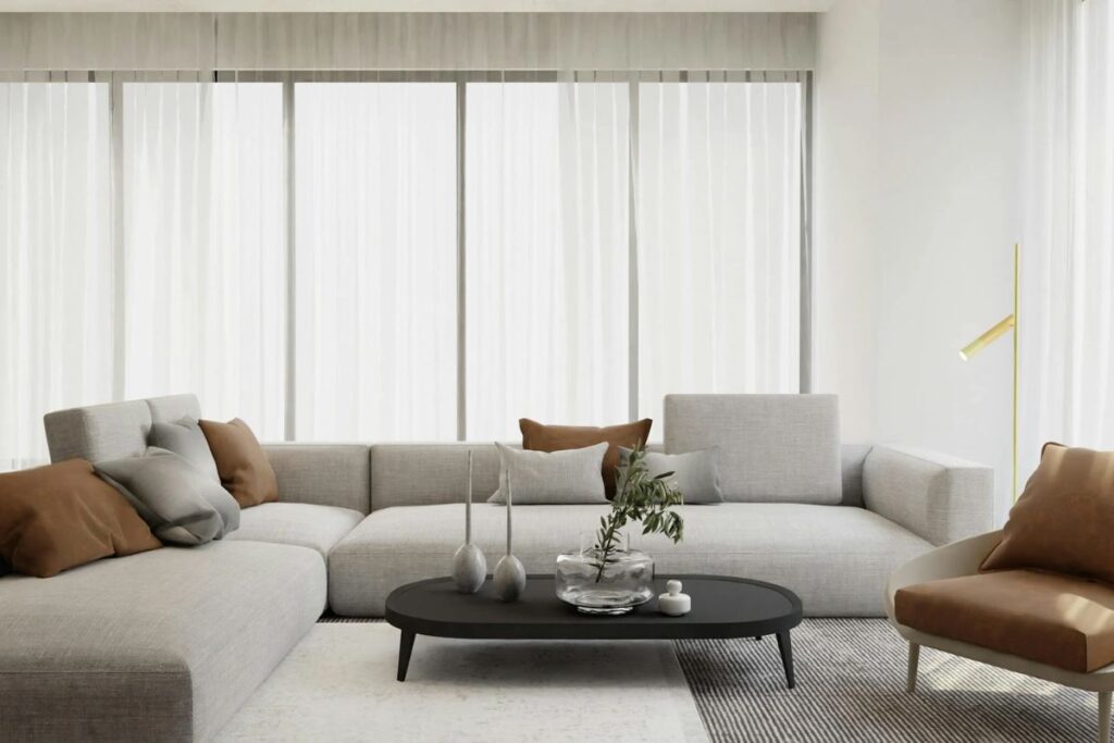 Desain ruang tamu sederhana