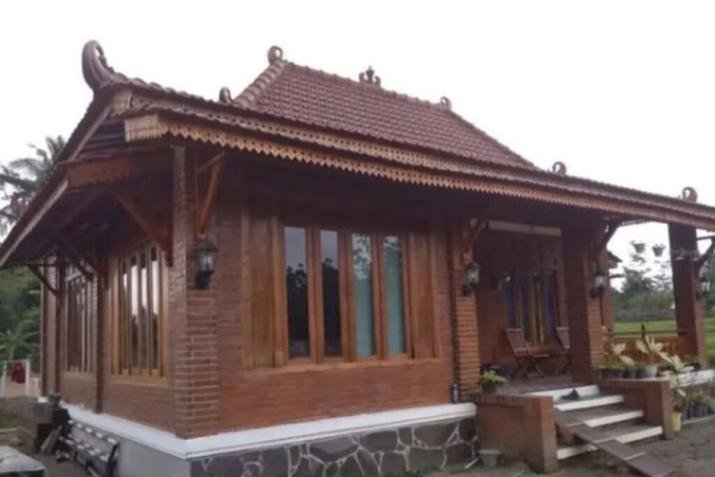 Desain rumah Jawa klasik mewah