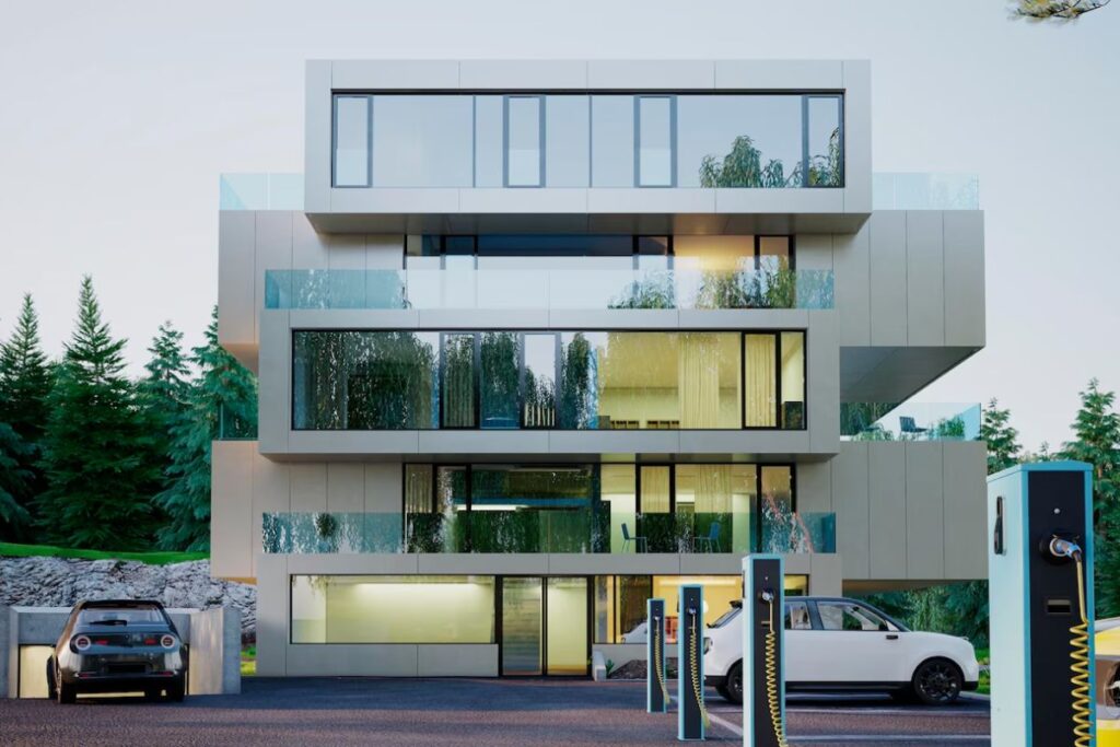 desain rumah split level