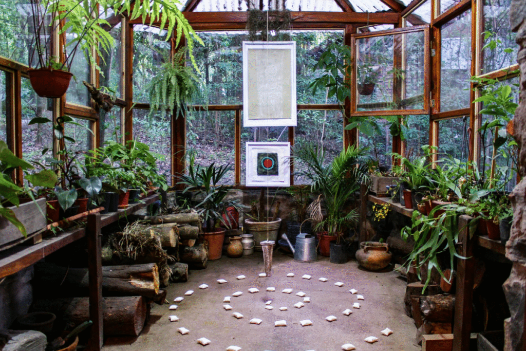 ide taman di dalam rumah